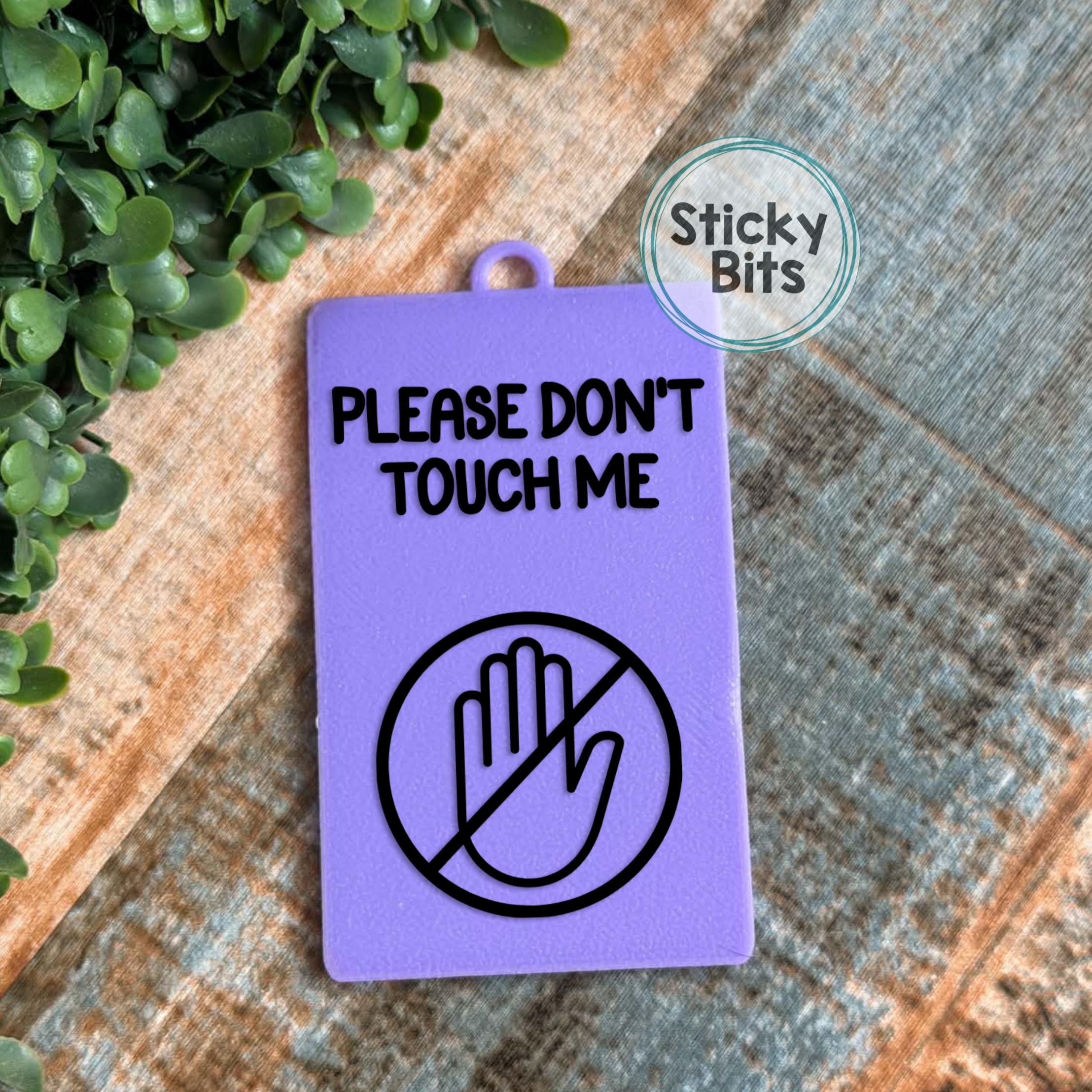 PLEASE DONT TOUCH ME | Communication Card