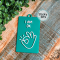 I AM OK | Communication Card